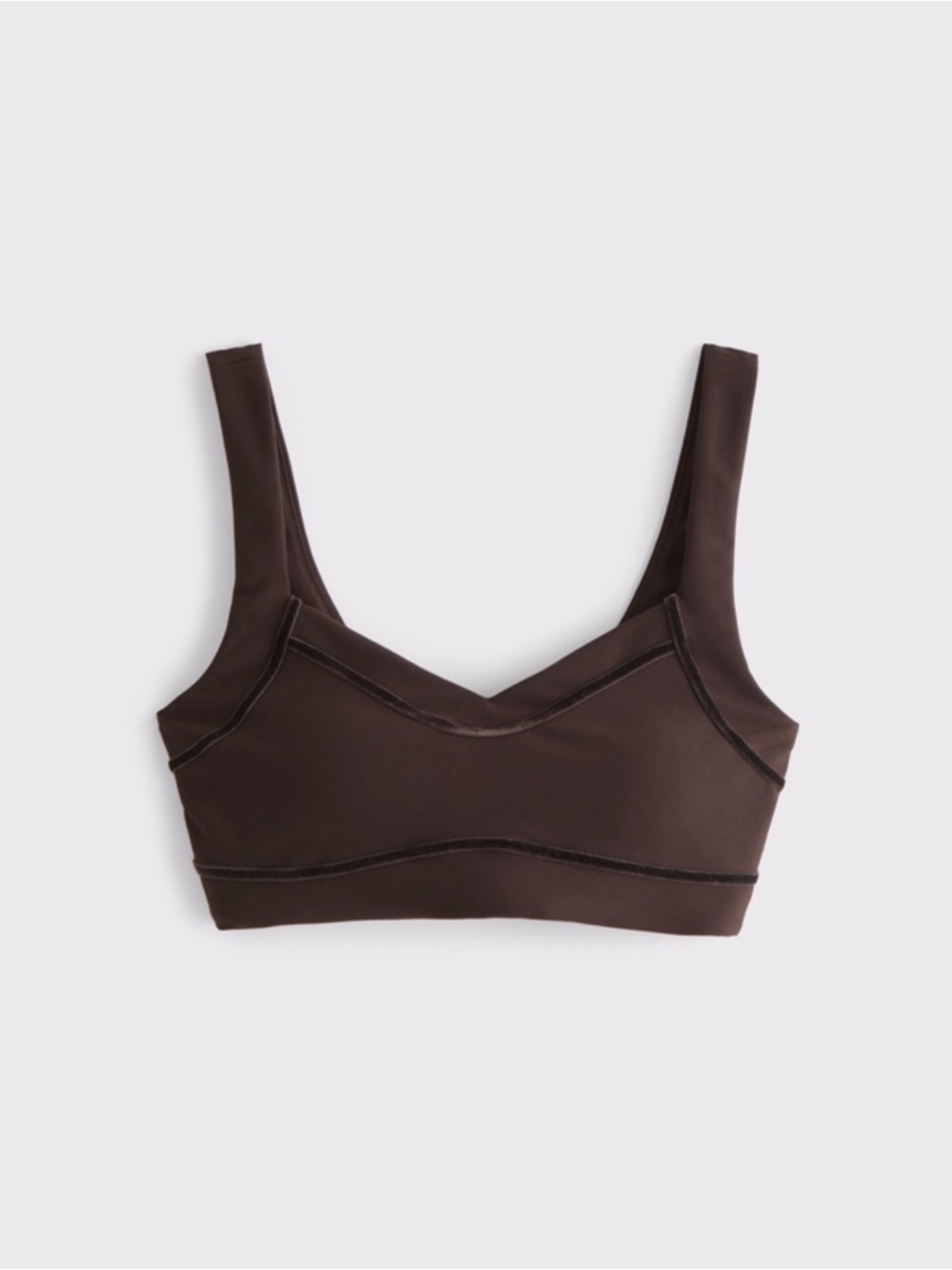 YPB Sweetheart Sports Bra- Brown